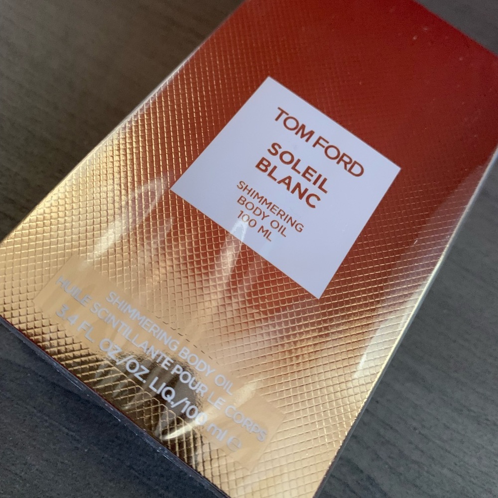 Tom Ford Soleil Blanc Shimmering Body Oil. 3.4 oz. New in Box.